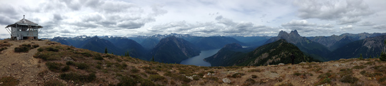 Desolation Peak panorama