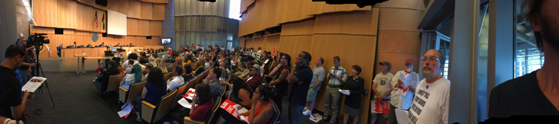 Seattle City Council North Precinct
                          Resolution Meeting August 15 2016
