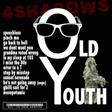 4Shadows - O.Y. (back cover with track list
                        - click for bandcamp)