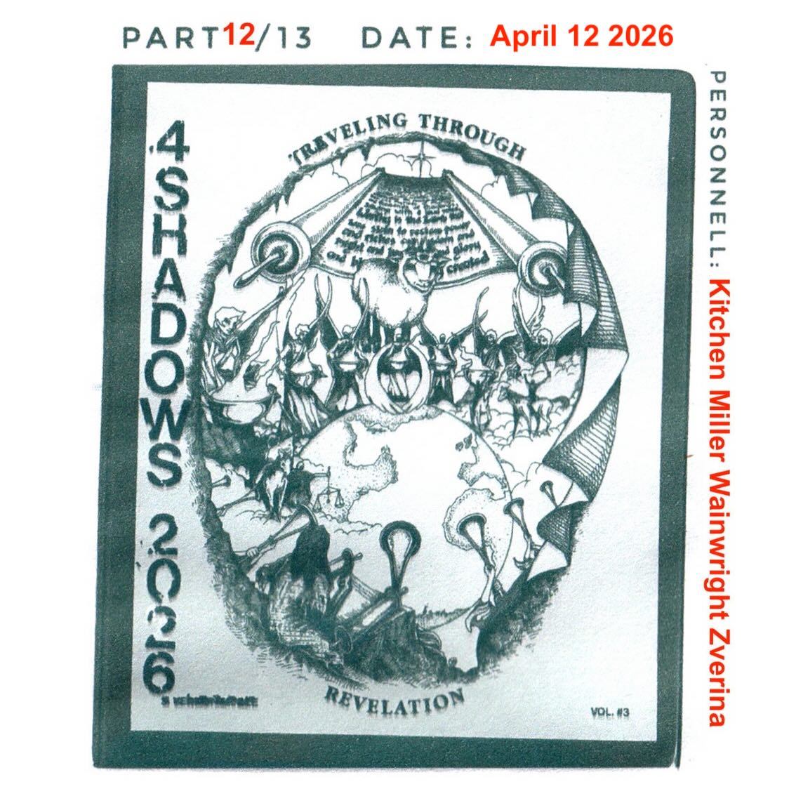 4Shadows Revelation 12/13 album cover