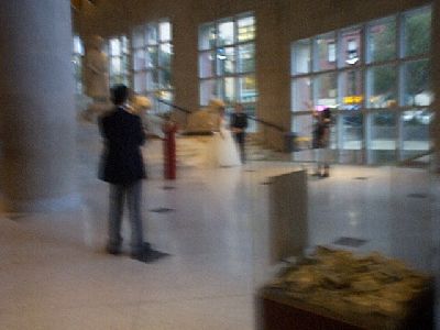 a wedding in
                        the Seattle Art Museum